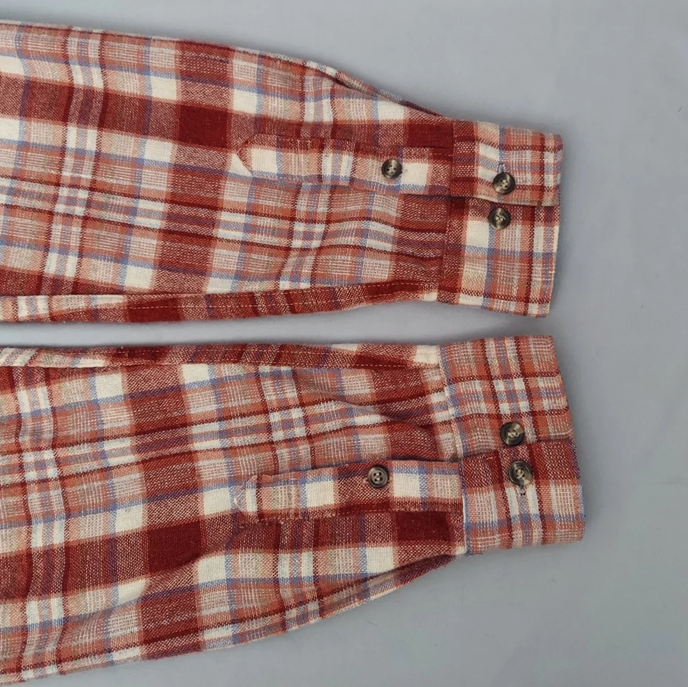 Vintage The Union St. Sportswear Plaid Shirt Mens Size Large Wool Blend Shacket